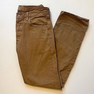 Levi’s 501 Brown/ Tan W32 L32